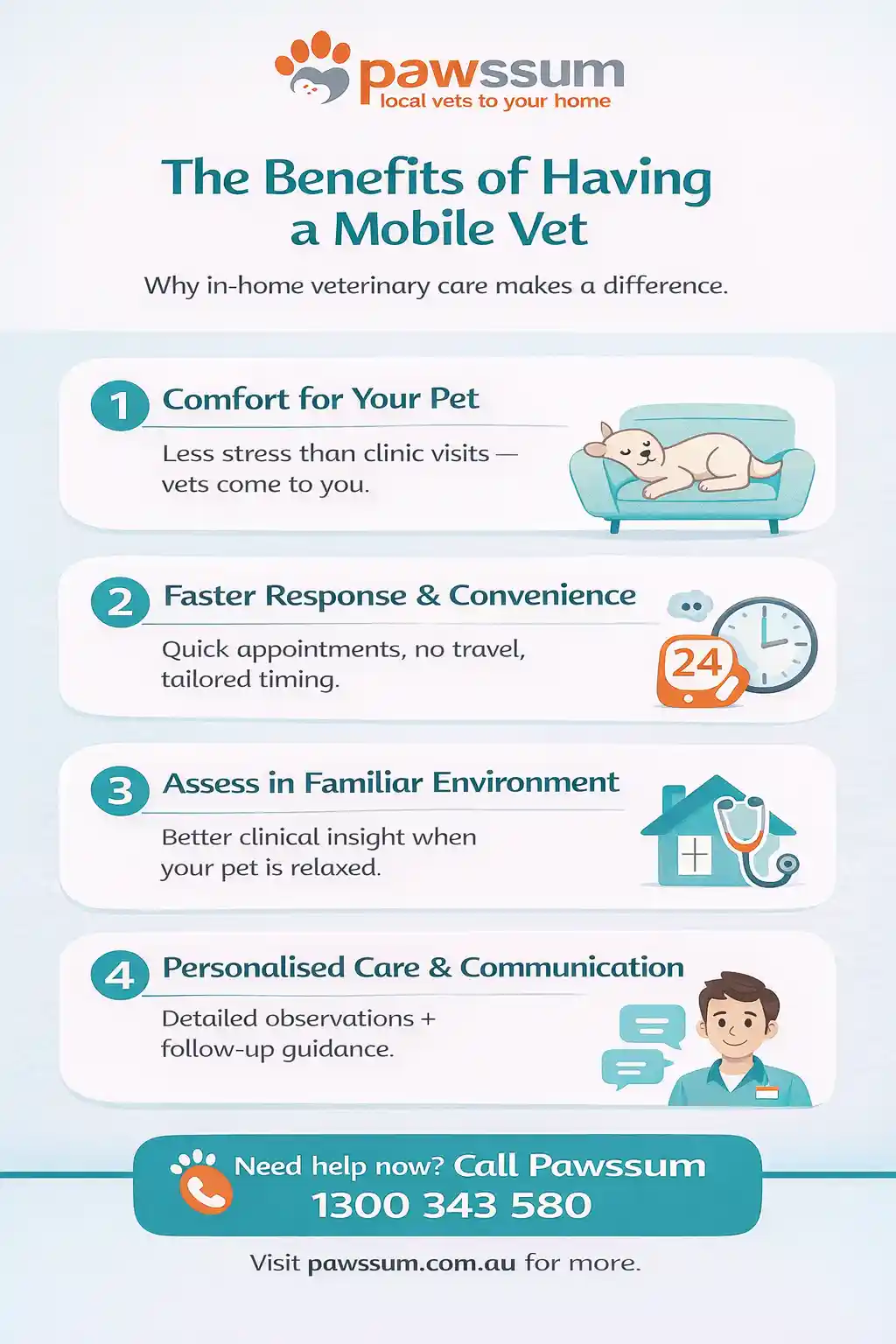 The benefits of having a mobile vet