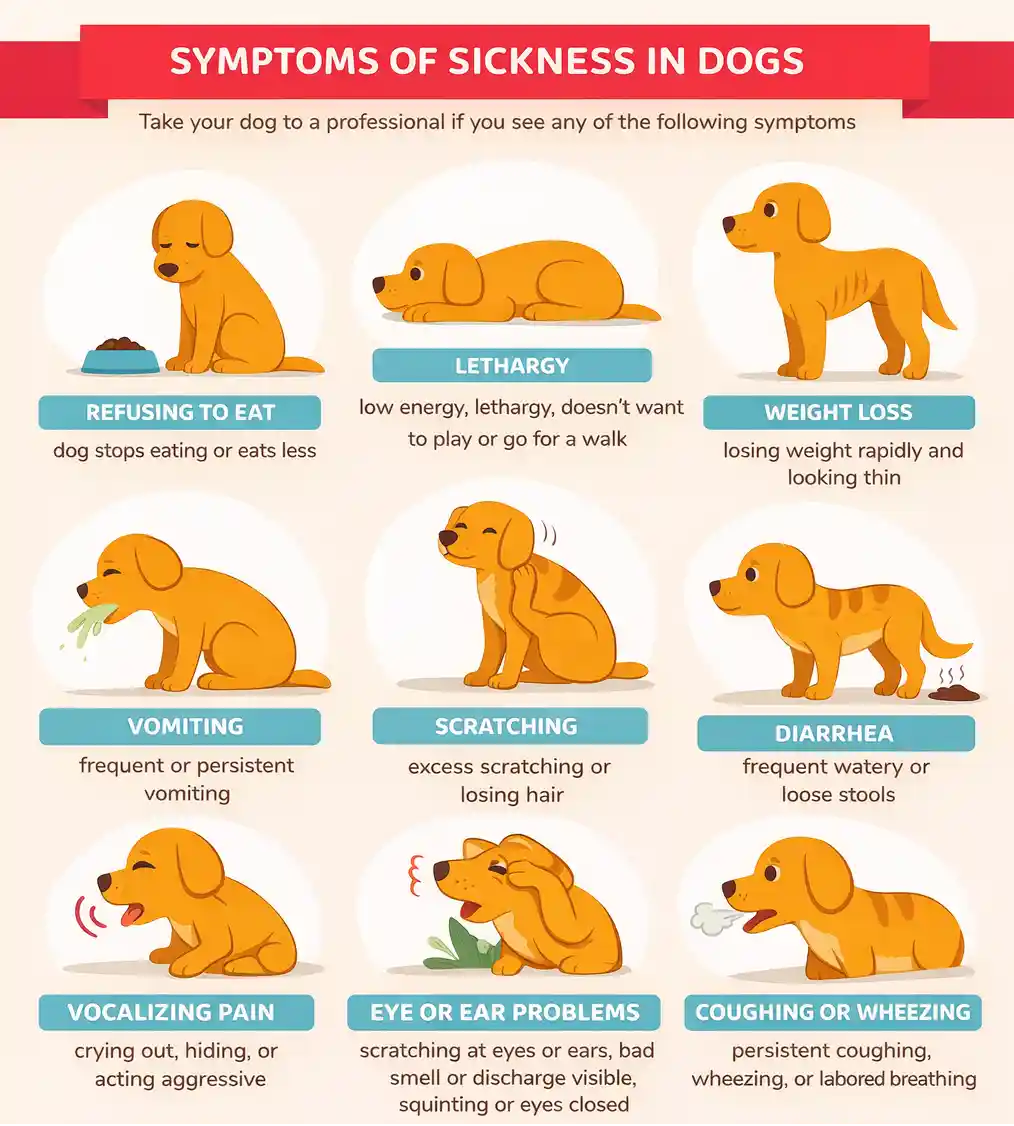 Dog vomiting - when to worry