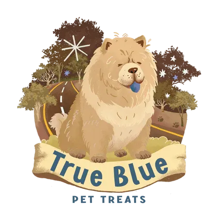 True Blue Pet Treats logo